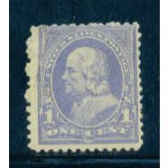 246 1c Benjamin Franklin Average MDG M02675