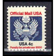 O128 4c Eagle Fine MNH KA1328