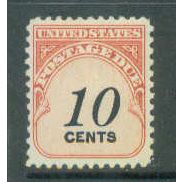 J97 10c Postage Due Fine MNH G0321
