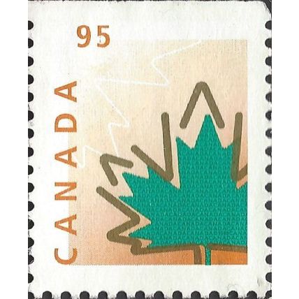 CANADA, Maple leaf, brown 1998, 95c, #2