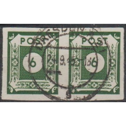 Mi: 43Aa used 1945 Cat € 24 SBZ