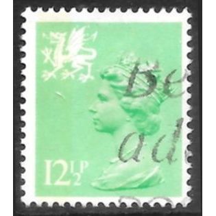 1958-69 Wales Definitive - SG W37 12½p QEII C5-