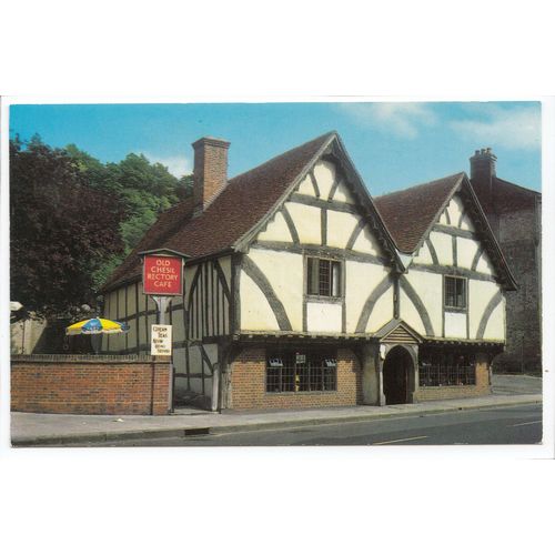The Old Chesil Rectory Cafe Winchester Hampshire Postcard 2762