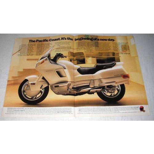 1989 Honda Pacific Coast Motorcycle Ad - The Beginning