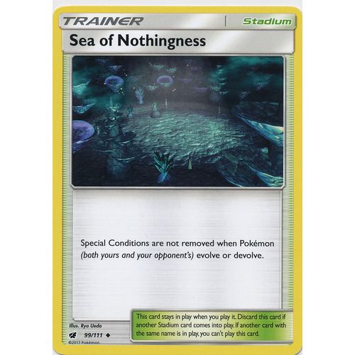Pokemon Sun & Moon Crimson Invasion 99/111 Sea of Nothingness