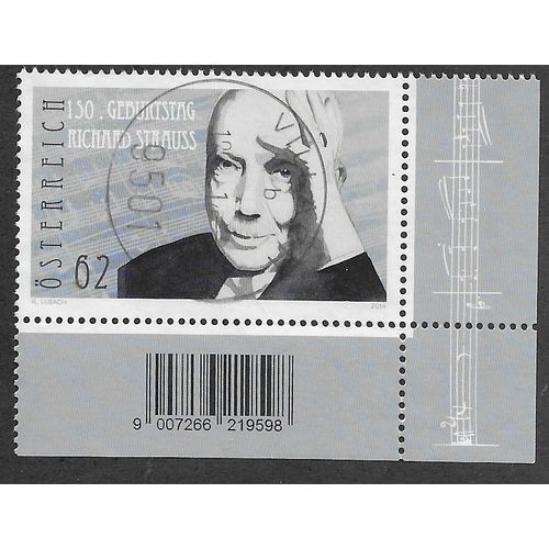 AUT 2014 62c 'RICHARD STRAUSS ' FINE USED (EBID56-368)