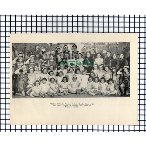 (7789) Guiseley Provident Sunday School / Yeadon Wigglesworth - 1936 Cutting