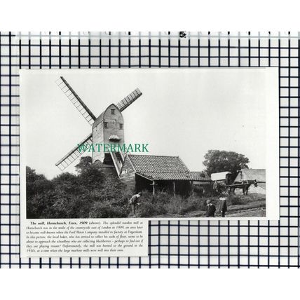 (7855) Hornchurch Essex Mill - 1980s Cutting