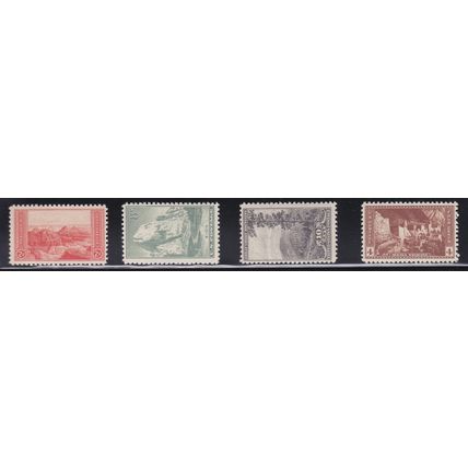 749 10c Smoky Moutains Barely Clears MNH VA0603c
