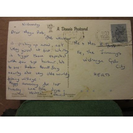 multiview, NORTH YORKSHIRE. county used postcard by E T W Dennis 1985 pm