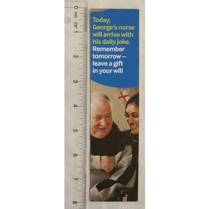 2010 bookmark - Sue Ryder - leave a gift in your Will