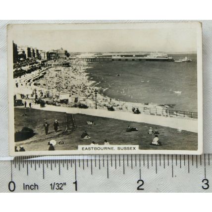 1938 Senior Service Holiday Haunts by the Sea No. 3 Eastbourne, Sussex