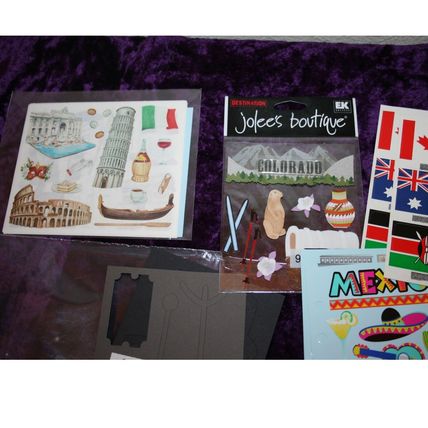 Lot of Mixed Stickers Woodstock Snoopy Thanksgiving Mini Scrapbook Pack, +More