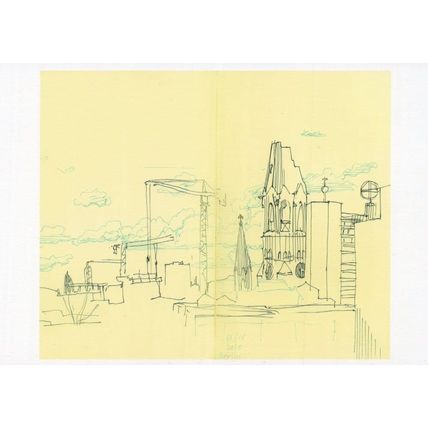 Kurfurstendamm Berlin Germany Stunning Painting Postcard
