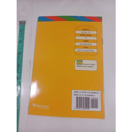 dress for the weather harcourt lesson 14 grade k Paperback (77-41)