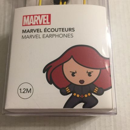 NEW Marvel Black Widow 1.2M Earphones