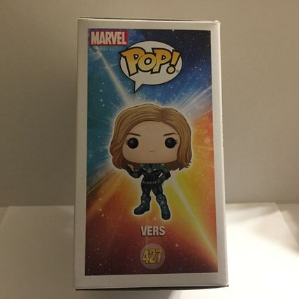 NEW Marvel Captain Marvels Vers Funko Pop Figure