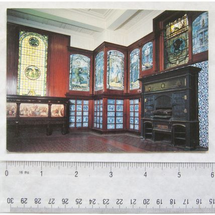 Postcard The former Grill Room - V & A Museum, London