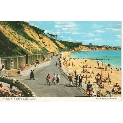 GB Postcard 1969 - Promenade, Canford Cliffs, Dorset