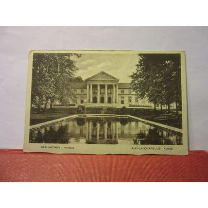 KURSAAL, AIX-LA-CHAPELLE, BAD AACHEN, GERMANY unused antique postcard #