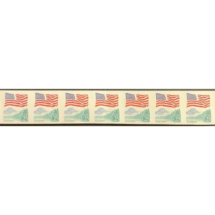 2280c, MNH 25¢ Imperforate Coil Strip of 80 Stamps 2X PL# 7 CV $1500 Stuart Katz