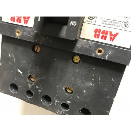 ABB RT-928 CIRCUIT BREAKER,400 A,3-POLE,600 vac/500 vdc,ABB TYPE JS,CU7AL 75C,TA