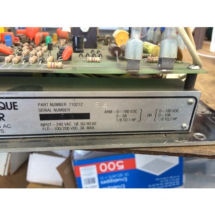 HPC 710212 VARIDRAW TORQUE CONTROLLER, 1-PHASE, 240 VAC,FD