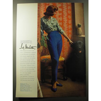 1960 Lady Manhattan Co-Ordinates Advertisement - Wonderful Wonderful