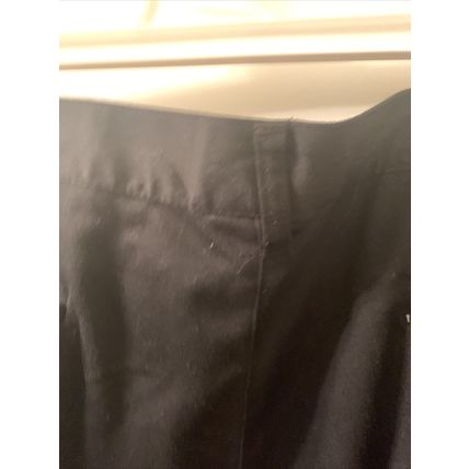 Carolina Bay Men's Black Pleated Front Casual Dress Pants Pockets Size 46x32