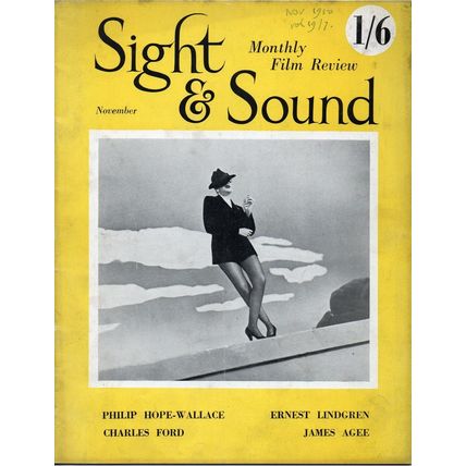 SS50-19-7 SIGHT AND SOUND 1950 Sunset Boulevard CHARLES DICKENS UK MAGAZINE