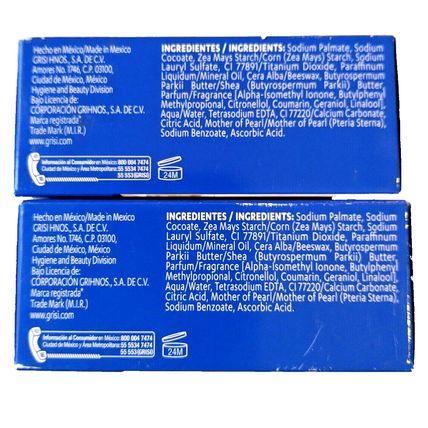 Grisi Mother Of Pearl Brightening 3.5 Oz Bar Soap Jabon Bath & Body Lot of 2 NEW
