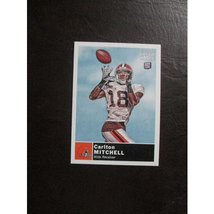 Two (2) Carlton Mitchell Football Cards (See Pictures and Description Below)