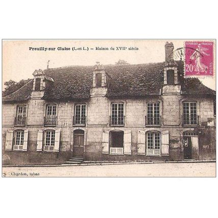 37 - Preuilly sur Claise - maison du XVII siècle