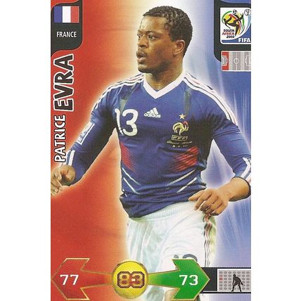 Panini's Adrenalyn XL FIFA World Cup 2010: France, Defender - Evra