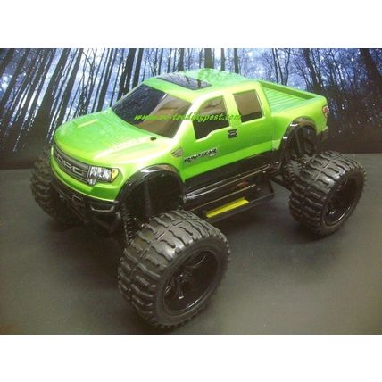 Custom Painted Raptor SVT EPX PRO 4X4 1/10 RC Monster Truck Brushless 45+MPH