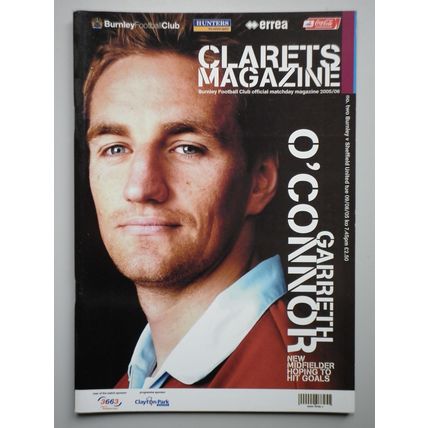 BURNLEY v SHEFFIELD UNITED Championship 09/08/2005