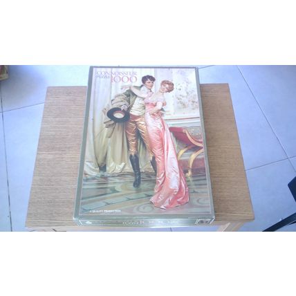 THE EMBRACE by J.F. Soulacroix Jigsaw Puzzle (1000 Piece) Arrow Puzzles (1984)