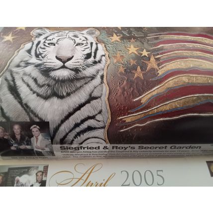 Art Calendar Las Vegas 2005, 5 items, Siegfried & Roy, paintings