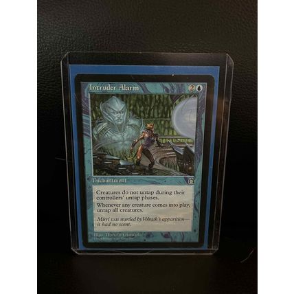 Intruder Alarm Stronghold Magic: the Gathering Trading Card
