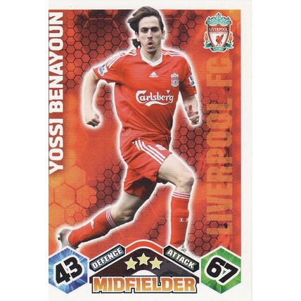Match Attax 2009/2010 Yossi Benayoun Liverpool