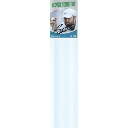 SCOTTIE SCHEFFLER 2024 AUTOGRAPHED PGA GOLF TOUR MAJOR CHAMPION STAR PLAYER