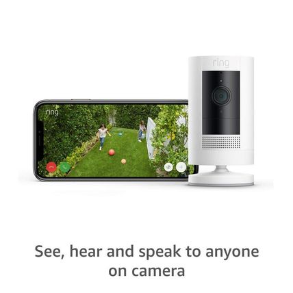 Ring Outdoor Cam (Stick up Cam) | Weather-Resistant Outdoor Camera, Live View, C