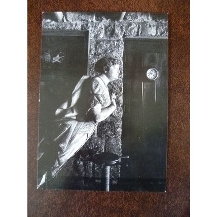 Edinburgh Book Festival 1997 Absence and Presence Luis Poirot colour Postcard