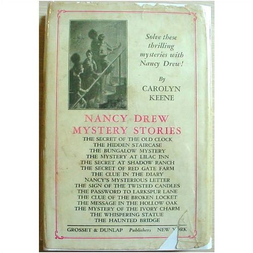 Judy Bolton #12 THE MIDNIGHT VISITOR 1st Edition 1st Print hcdj Margaret Sutton