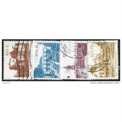 1982/1987 4 different values - fine used (o) - litho.