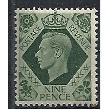 1937 SG473 9d Deep Olive Green Unmounted Mint . . .