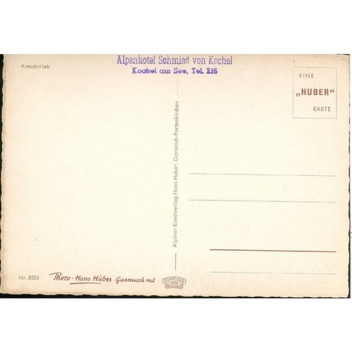 Germany PC - Almabtrieb - Nr. 8055