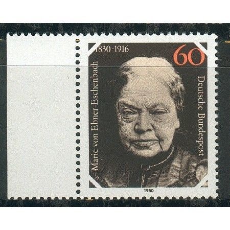 Germany 1980 - SG1935 - 150th Birth Anniv Marie von Ebner-Eschenbach (unused)