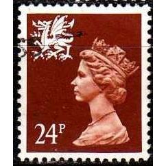 ENGLAND GREAT BRITAIN [Wales] MiNr 0061 C ( O/used ) Machin