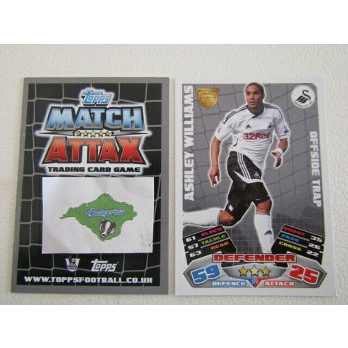 Topps Match Attax 2011 2012 Football Cards Teams N-W Card Variants (ef2)